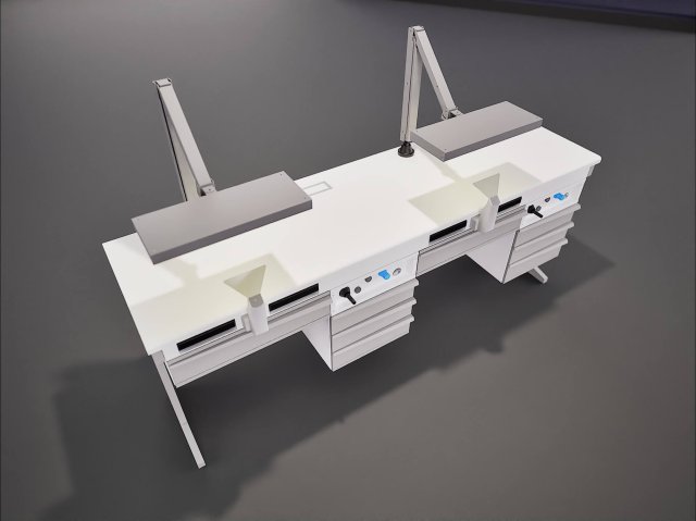 AWB 03 Labortische für Zahntechnik