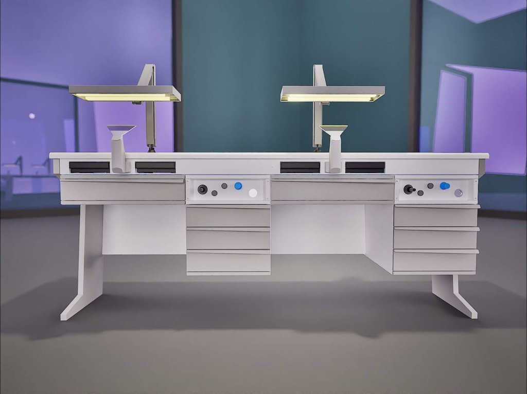 AWB 03 Labortische für Zahntechnik